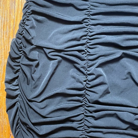 Ruby Rox Black Sequin Ruched Dress - Picture 4 of 5